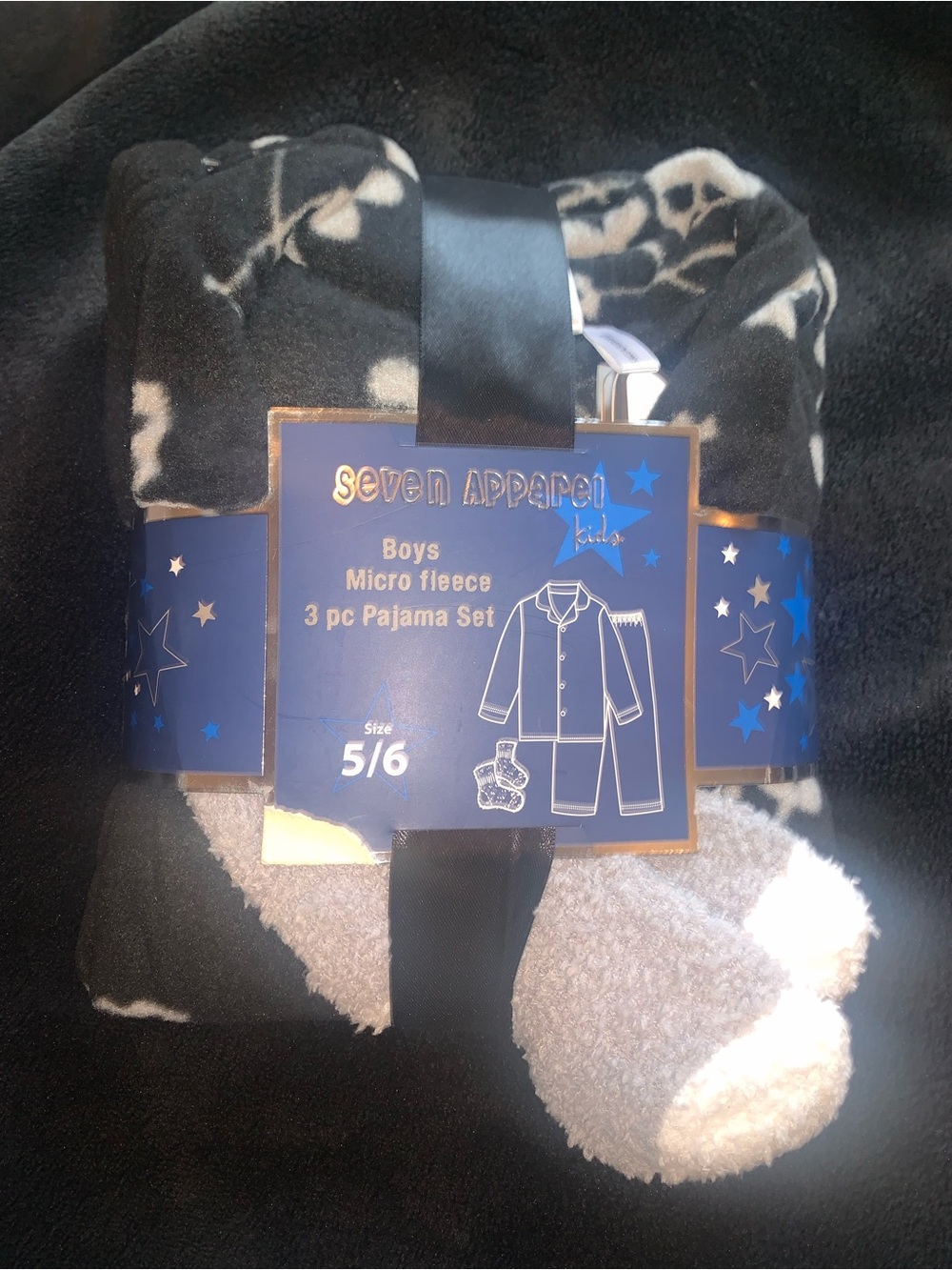 Boys 3 piece pajama set